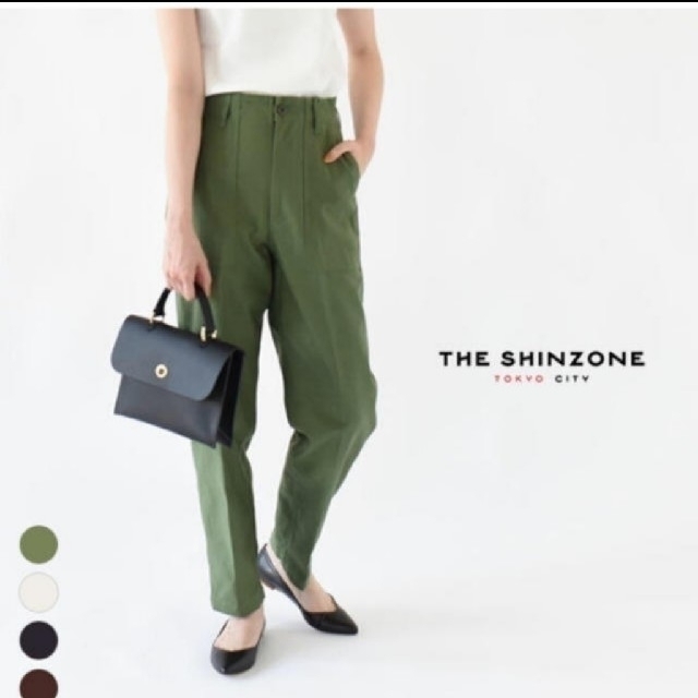 Shinzone(シンゾーン)のShinzoneベイカーパンツ34 レディースのパンツ(ワークパンツ/カーゴパンツ)の商品写真