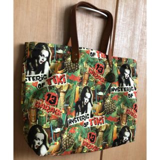 ヒステリックグラマー(HYSTERIC GLAMOUR)のヒステリックグラマーTIKI総柄トートバッグ(トートバッグ)