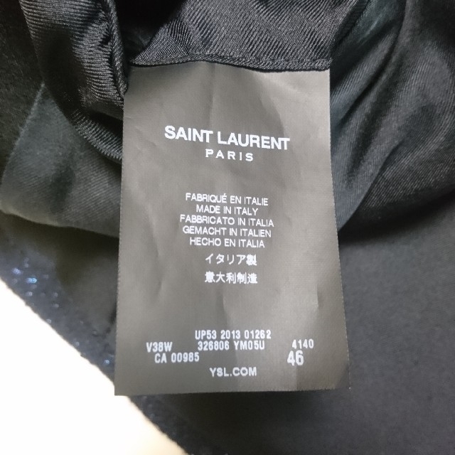 Saint サンローラン 13AW スモーキングジャケット 46の通販 by PALLADIUM｜サンローランならラクマ Laurent - SAINT LAURENT 格安