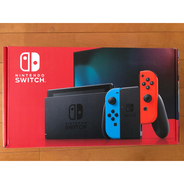 ニンテンドースイッチ　本体　ネオン