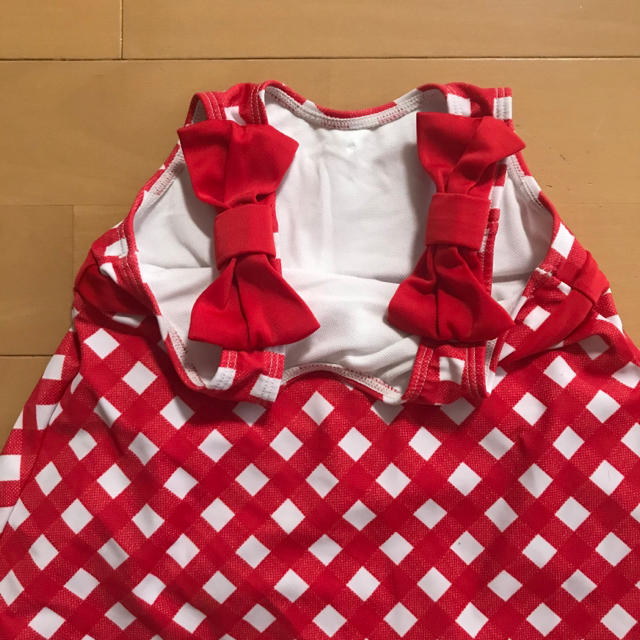 水着 ワンピースタイプ 100 キッズ/ベビー/マタニティのキッズ服女の子用(90cm~)(水着)の商品写真