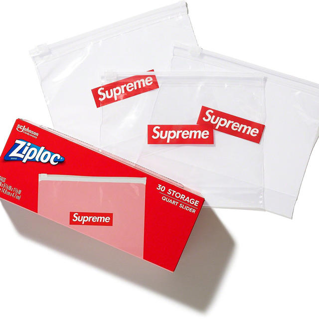 Supreme(シュプリーム)のSupreme®/Ziploc® Bags 1個30枚入り インテリア/住まい/日用品のインテリア/住まい/日用品 その他(その他)の商品写真