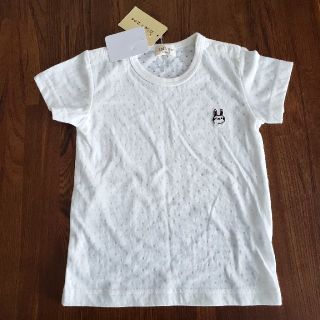 キッズズー(kid’s zoo)の[新品 未使用] 90㎝ 女の子 白トップス(Tシャツ/カットソー)