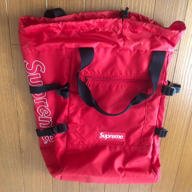 Supreme(シュプリーム)のSupreme Tote Backpack 19ss RED メンズのバッグ(バッグパック/リュック)の商品写真