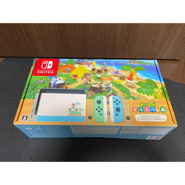 Nintendo Switch(ニンテンドースイッチ)の本体なし　どうぶつの森　同梱版　オリジナル　ジョイコン　ドック　付属品のみ エンタメ/ホビーのゲームソフト/ゲーム機本体(その他)の商品写真