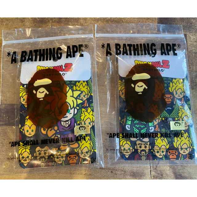 a bathing ape DRAGONBALL ドラゴンボール 2個セット