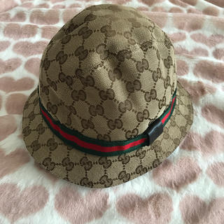 グッチ(Gucci)のグッチ　キッズ　M ５４(帽子)