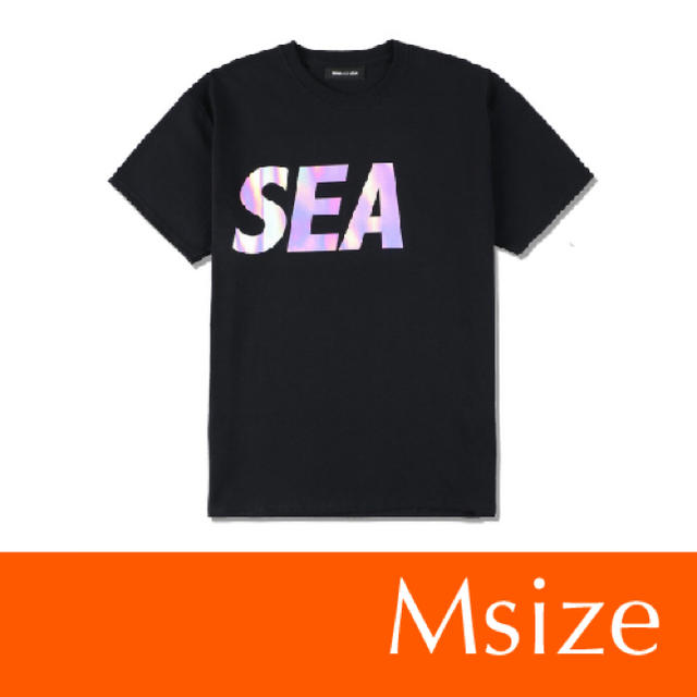 WIND AND SEA Tシャツ ブラック Mサイズ メンズのトップス(Tシャツ/カットソー(半袖/袖なし))の商品写真