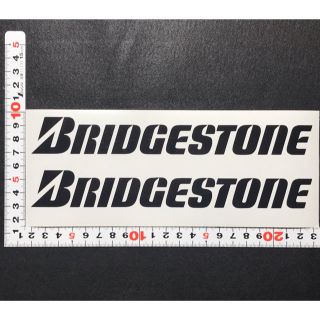 2枚セット！Bridgestone ブリジストンカッティングステッカー(車外アクセサリ)