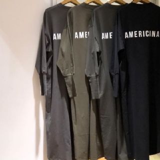 アメリカーナ(AMERICANA)のAMERICANA サイドジップワンピース(ロングワンピース/マキシワンピース)