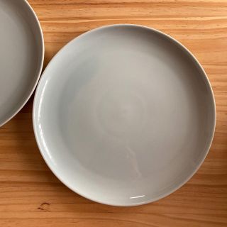 ムジルシリョウヒン(MUJI (無印良品))の無印良品  青白磁 丸皿 2枚セット(食器)