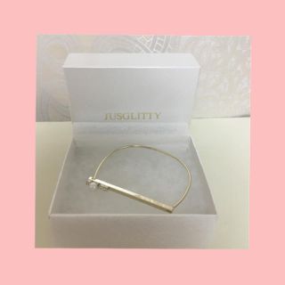 ジャスグリッティー(JUSGLITTY)のジャスグリッティー♡新品ブレスレット(ブレスレット/バングル)