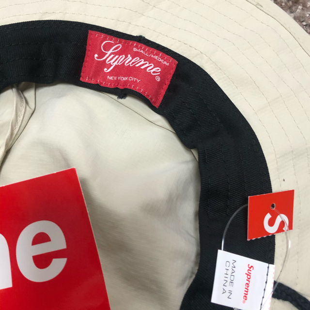 S/M 白 supreme flags boonie シュプリーム ハット 新品