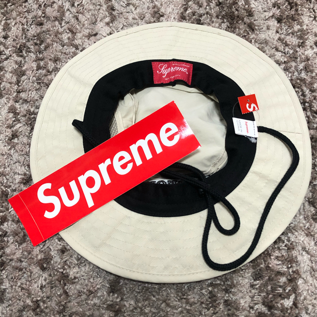 S/M 白 supreme flags boonie シュプリーム ハット 新品