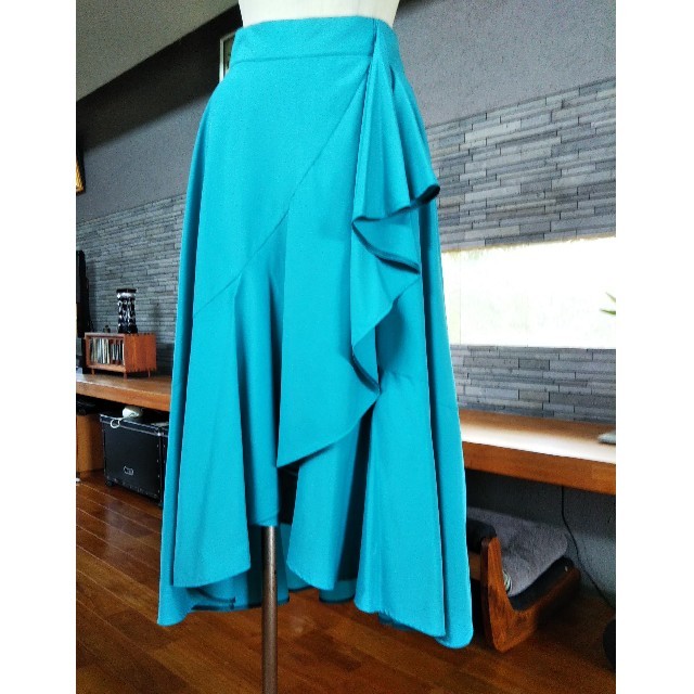 VIAGGIO BLU(ビアッジョブルー)のフレアースカート レディースのスカート(ロングスカート)の商品写真