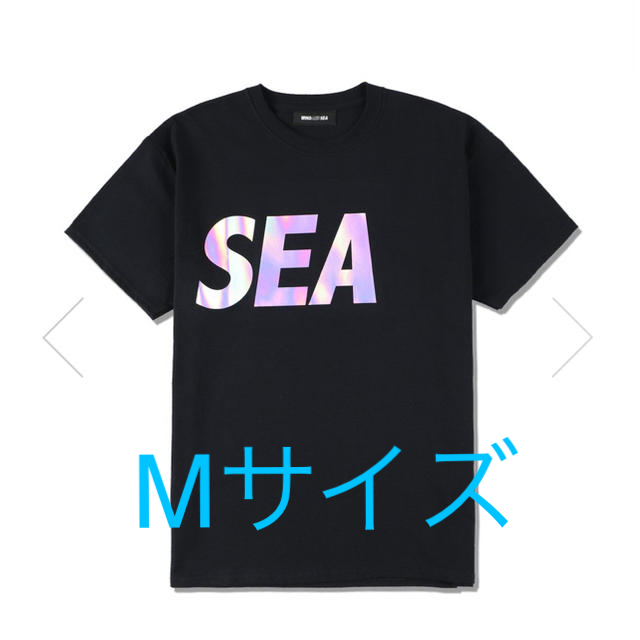 SEA (IRIDESCENT) T-SHIRT﻿ / BLACK