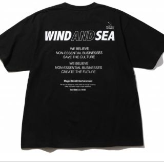 シー(SEA)のWIND AND SEA × MAGIC STICK / TEE(Tシャツ/カットソー(半袖/袖なし))