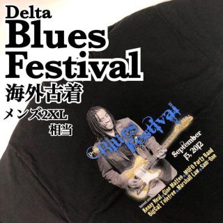 ヘインズ(Hanes)の海外古着 デルタ ブルース フェスティバル 2012 海外 音楽フェス Tシャツ(Tシャツ/カットソー(半袖/袖なし))