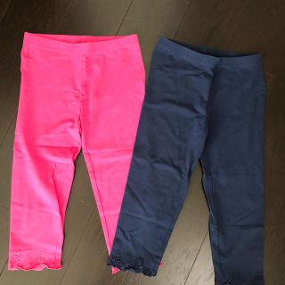 ラルフローレン(Ralph Lauren)のラルフ紺色ピンク　レギンス(パンツ/スパッツ)