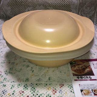 タッパーウェア オーブンウェーブ丸型(大)の通販 by りっちゃん タッパーウェア オーブンウェーブ丸型(大)の通販 by りっちゃん