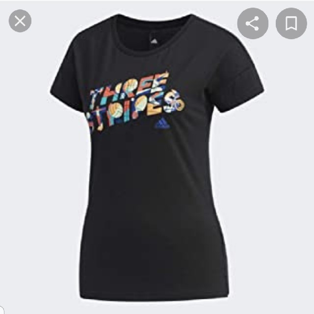 adidas(アディダス)のＴシャツ レディースのトップス(Tシャツ(半袖/袖なし))の商品写真