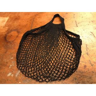 Net Marche bag ネット マルシェバッグ BLACK 黒(その他)