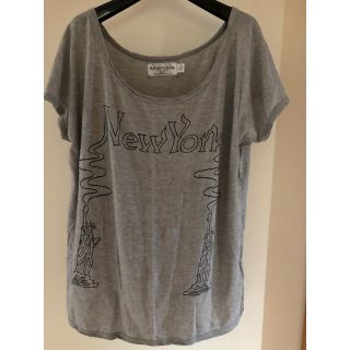 アメリカーナ(AMERICANA)の専用　アメリカーナ　グレー 半袖Tシャツ(Tシャツ(半袖/袖なし))