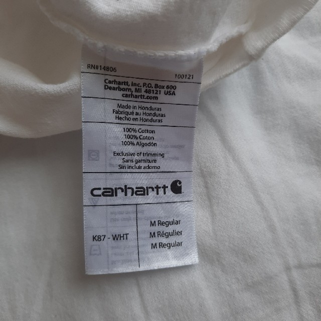 carhartt(カーハート)のCarhartt　半袖Tシャツ メンズのトップス(Tシャツ/カットソー(半袖/袖なし))の商品写真