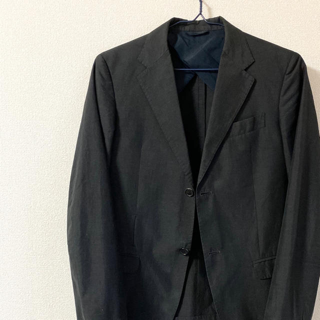 Marni(マルニ)の【 MARNI 】マルニ 高級スーツセットアップ コットンスーツ グレー 無地 メンズのスーツ(セットアップ)の商品写真