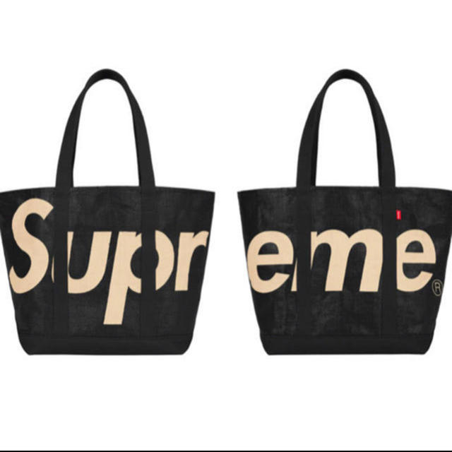 supreme トートバッグ　黒