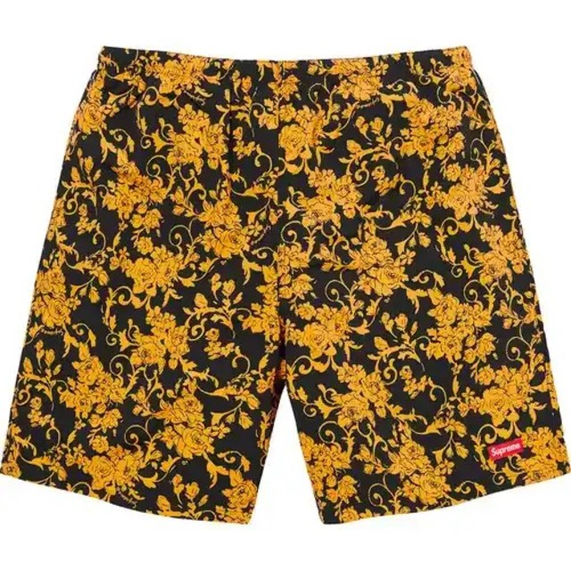 S Supreme Nyron Water Short Black Floral