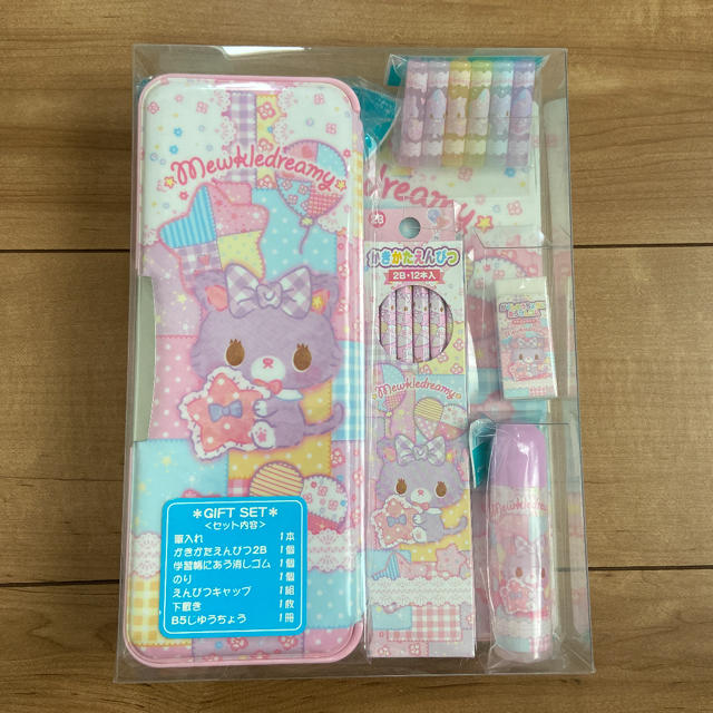 新品未開封 ミュークルドリーミー 文房具セット ギフト 筆箱 | フリマアプリ ラクマ