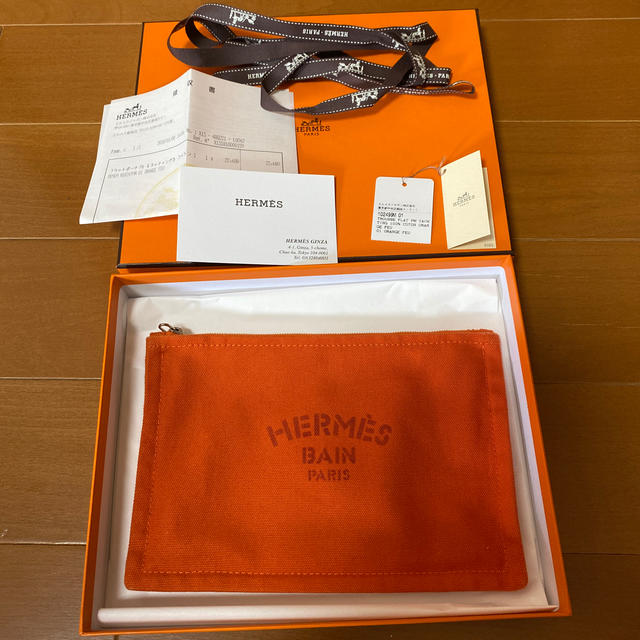 HERMES【エルメス】フラットポーチ