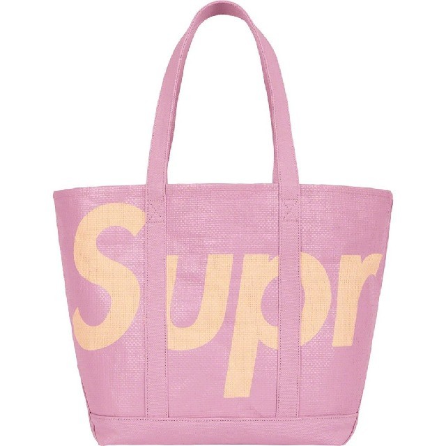Supreme(シュプリーム)のSupreme20ss week18 Raffia Tote Purple 送込 メンズのバッグ(トートバッグ)の商品写真