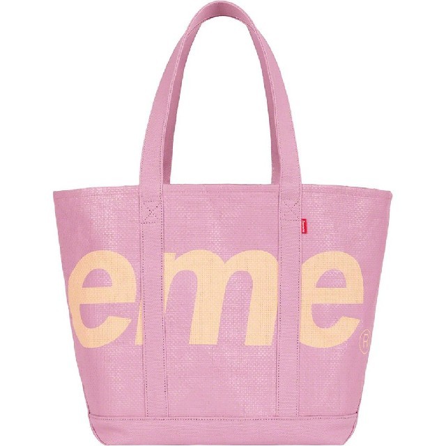 Supreme(シュプリーム)のSupreme20ss week18 Raffia Tote Purple 送込 メンズのバッグ(トートバッグ)の商品写真