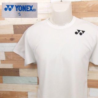 ヨネックス(YONEX)の【YONEX】 美品 ヨネックス 半袖ホワイトTシャツ サイズS(Tシャツ/カットソー(半袖/袖なし))