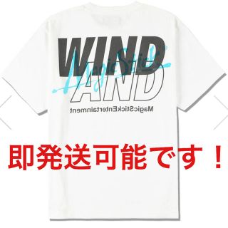 シー(SEA)のmagic stick wind and sea 06 tee 白 L(Tシャツ/カットソー(半袖/袖なし))