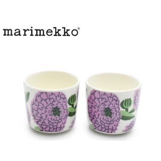 マリメッコ(marimekko)のマリメッコ　マグ　プリマヴェーラ　ライラック 新品未使用(グラス/カップ)