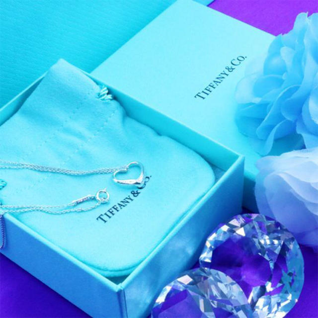 Tiffany & Co.(ティファニー)の新品　未使用品♪ティファニー　オープンハートネックレス　 レディースのアクセサリー(ネックレス)の商品写真