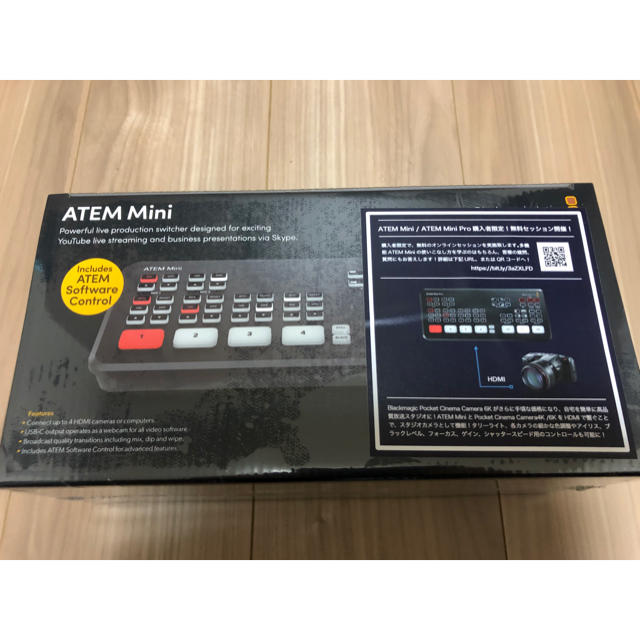 【新品未開封】BlackmagicDesign ATEM Mini