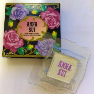 アナスイ(ANNA SUI)の【新品】アナスイアイカラーパールホワイト(アイシャドウ)