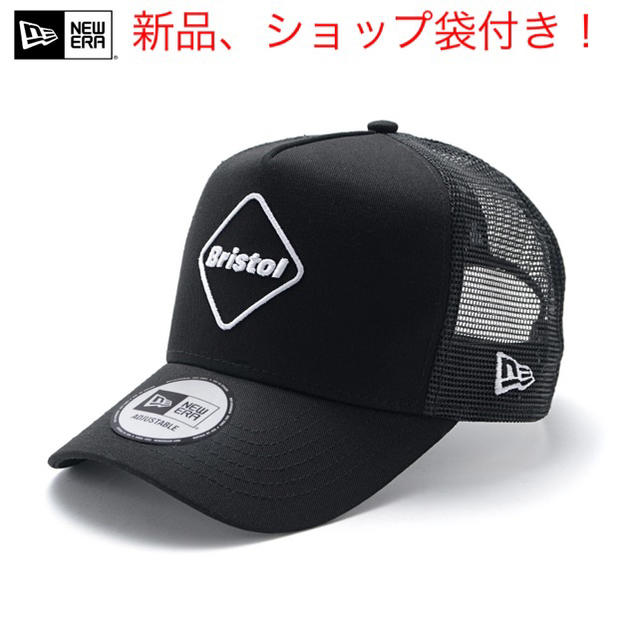 F.C.R.B.(エフシーアールビー)の新品 FCRB NEWERA メッシュキャップ 黒 MESHCAP メンズの帽子(キャップ)の商品写真