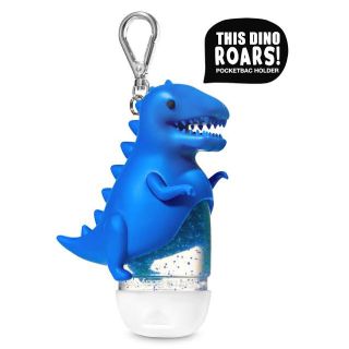 バスアンドボディーワークス(Bath & Body Works)のハンドジェルホルダー Blue Dinosaur(日用品/生活雑貨)