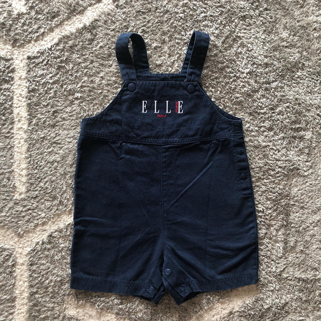 ELLE(エル)のELLE  オーバーオール90 キッズ/ベビー/マタニティのベビー服(~85cm)(ロンパース)の商品写真