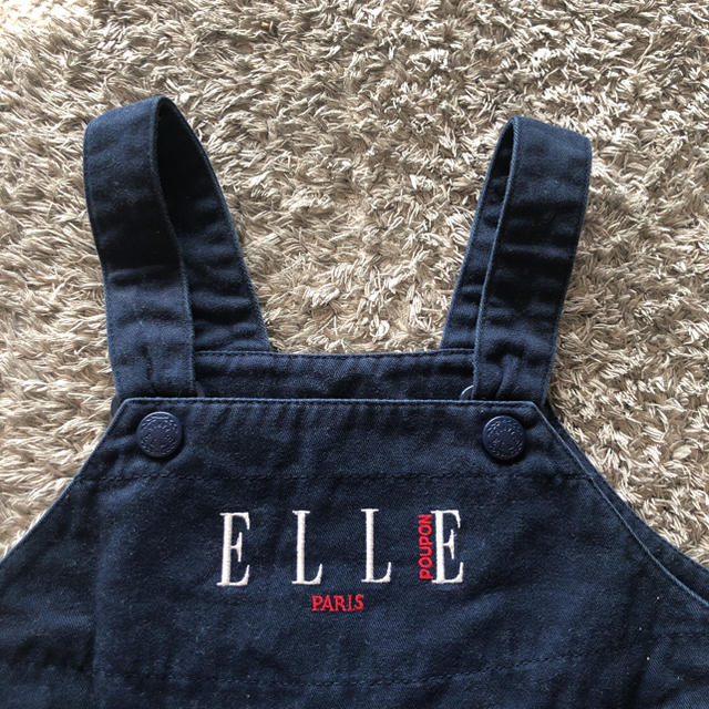 ELLE(エル)のELLE  オーバーオール90 キッズ/ベビー/マタニティのベビー服(~85cm)(ロンパース)の商品写真