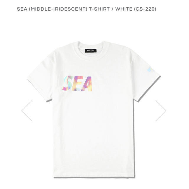 wind and sea logo Tシャツ　L