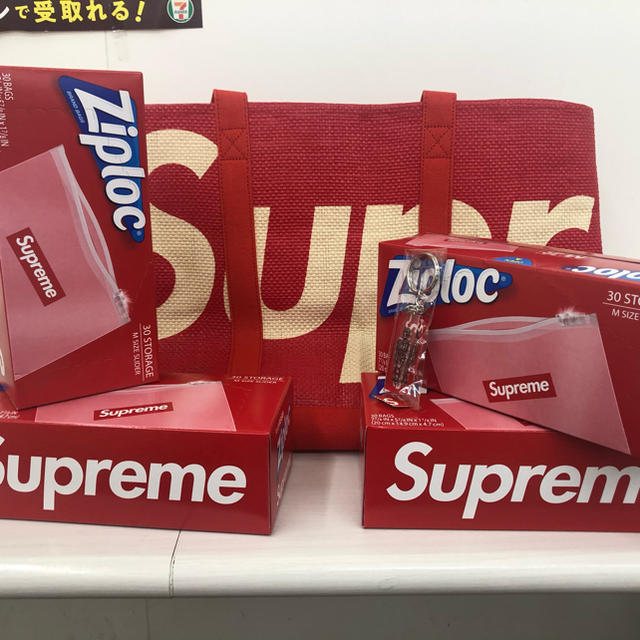 4個セット Supreme ziploc シュプリーム ジップロックの通販 by オウ ...