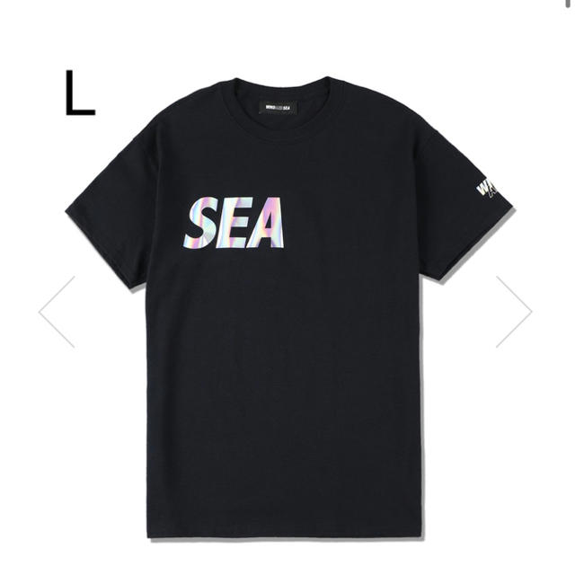 L wind and sea MIDDLE IRIDESCENT Tシャツ