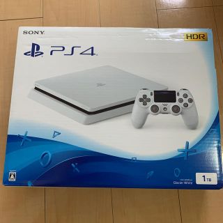 ソニー(SONY)のPS4 1TB グレイシャーホワイト　新品未使用　　プレイステーション　4(家庭用ゲーム機本体)