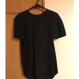 アレキサンダーワン(Alexander Wang)のアレキサンダーワン　トップス　黒　シルク　s(シャツ/ブラウス(半袖/袖なし))